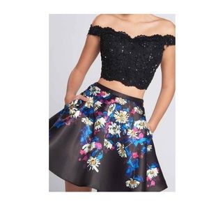ELLIE WILDE EW21711S HOMECOMING COCKTAIL DRESS
